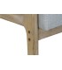 SILLÓN AUXILIAR MADERA RUNIC GRIS