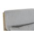 SILLÓN AUXILIAR MADERA RUNIC GRIS