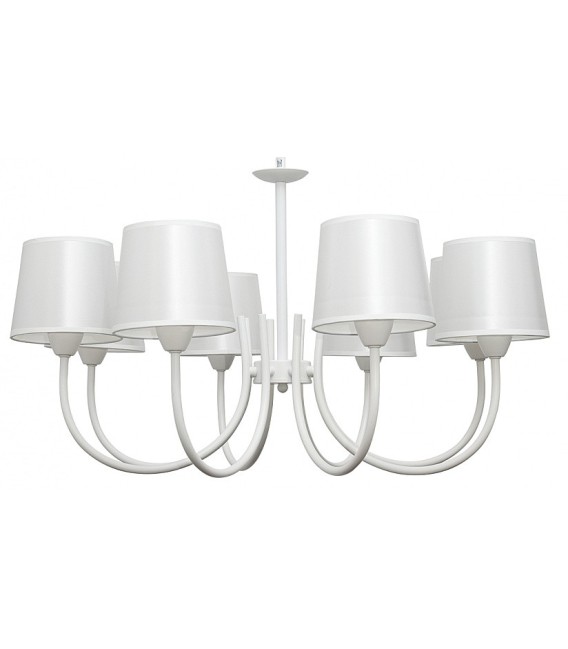 LÁMPARA DE TECHO JARA BLANCA 