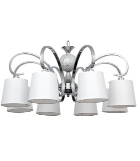 LÁMPARA DE TECHO CORDIA CROMADA 