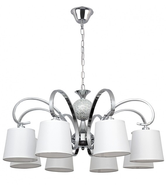 LÁMPARA DE TECHO CORDIA CROMADA 