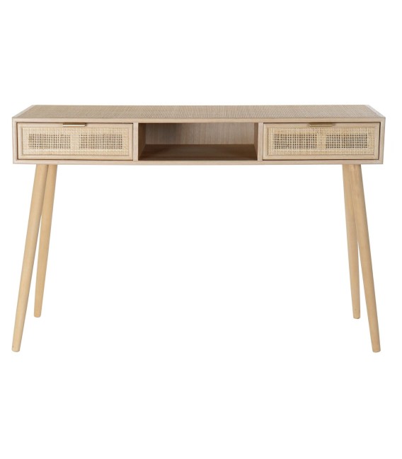 CONSOLA MADERA Y REJILLA OLGA