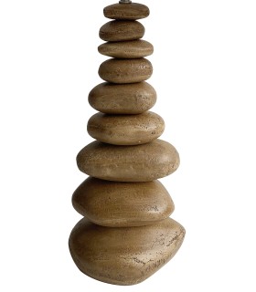 LÁMPARA DE SOBREMESA CERÁMICA STONES 