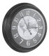 RELOJ DE PARED MAPA MUNDI METAL 