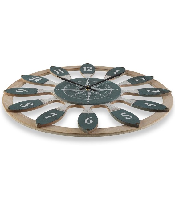 RELOJ DE PARED BRÚJULA 