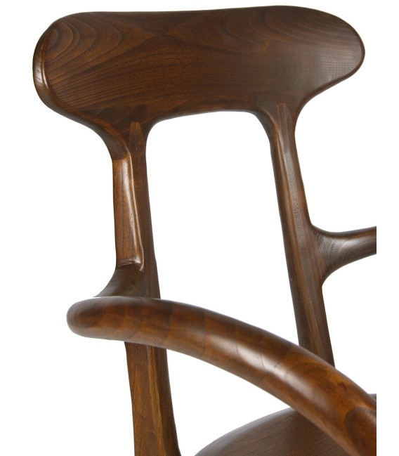 Sillón de comedor muy original de estilo colonial