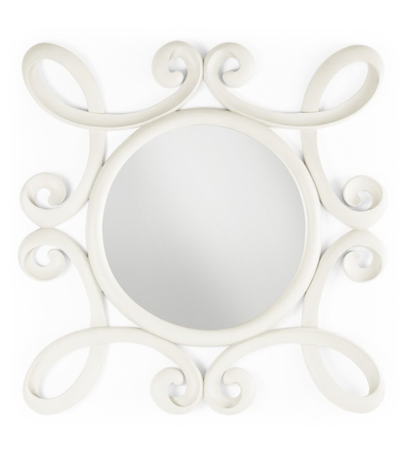 ESPEJO VINTAGE BLANCO JASMINE