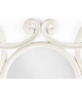 ESPEJO VINTAGE BLANCO JASMINE