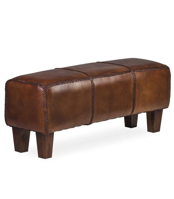 BANQUETA TRENZA PIEL