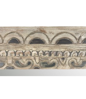 ESPEJO ETHNIC TALLADO GRIS