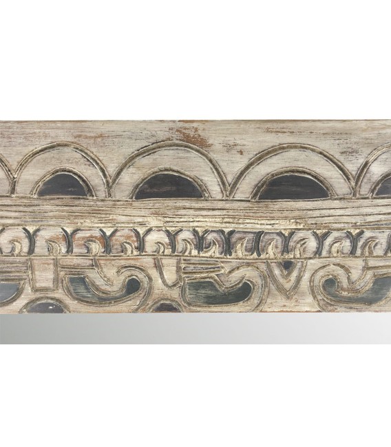 ESPEJO ETHNIC TALLADO GRIS