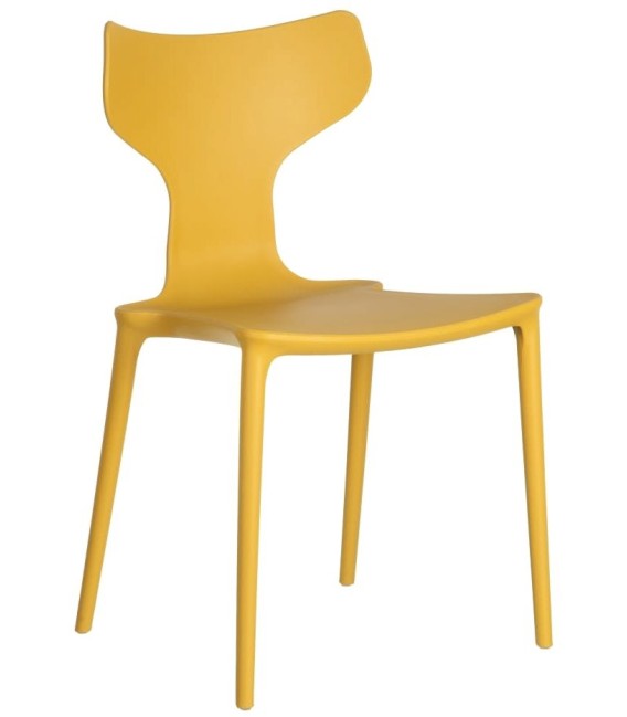 SILLA RENOAIR AMARILLA
