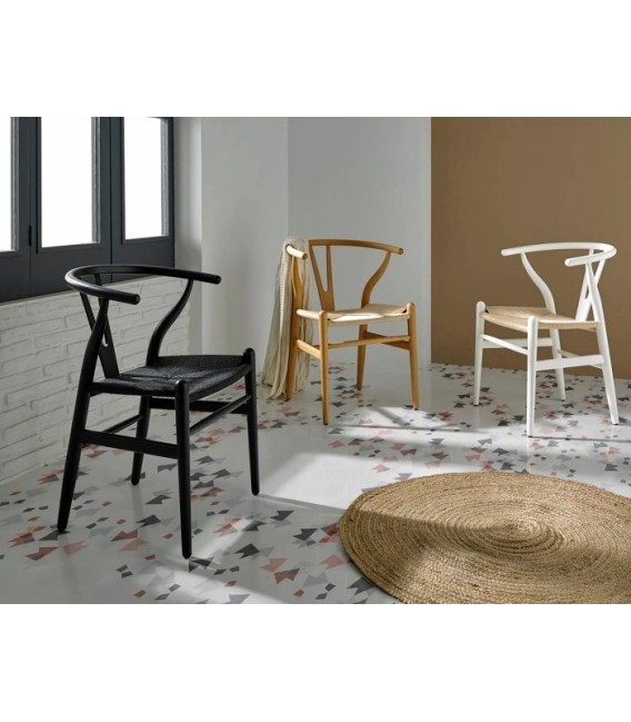 SILLA ALPINE MADERA COLORES