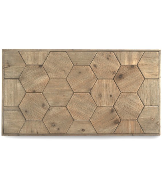 CABECERO 135 GOMETRIC MADERA 