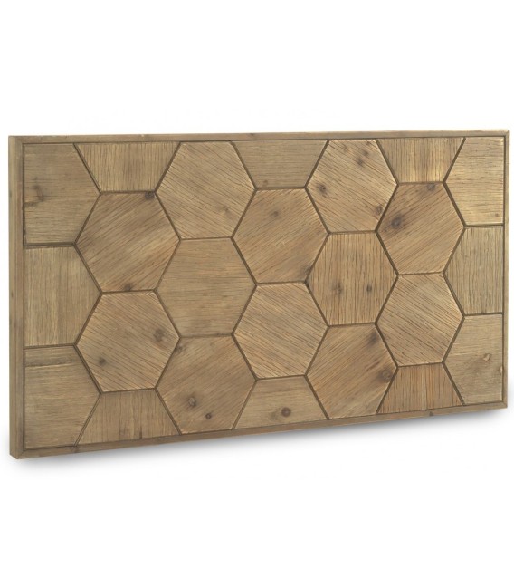 CABECERO 135 GOMETRIC MADERA 