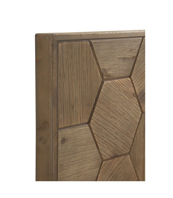 CABECERO 135 GOMETRIC MADERA 