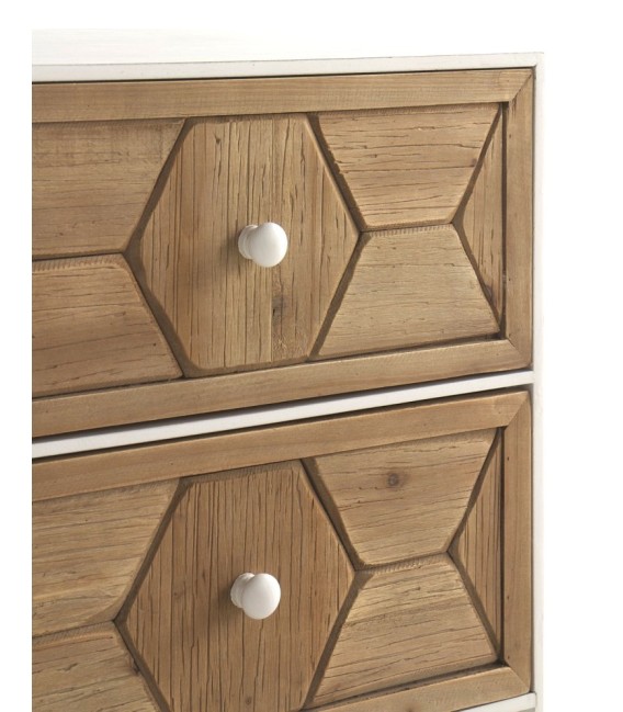 MESITA DE NOCHE GEOMETRIC MADERA 