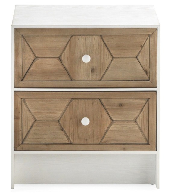 MESITA DE NOCHE GEOMETRIC MADERA 