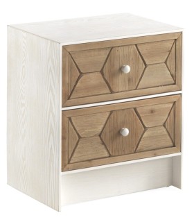 MESITA DE NOCHE GEOMETRIC MADERA 