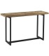 CONSOLA GEOMETRIC MADERA Y METAL