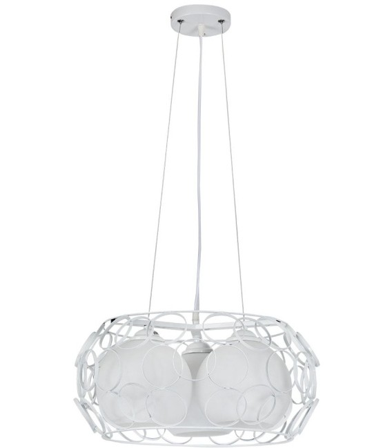 LÁMPARA GUSSI METAL Y CRISTAL 