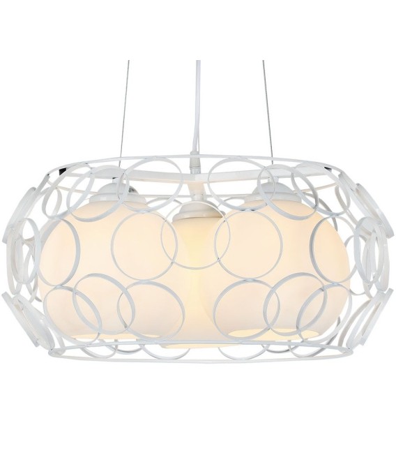 LÁMPARA GUSSI METAL Y CRISTAL 