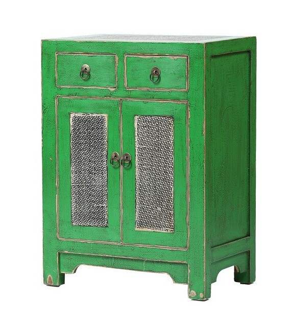 CONJUNTO 2 MESITAS DE NOCHE UNIQUE ORIENT APPLE 