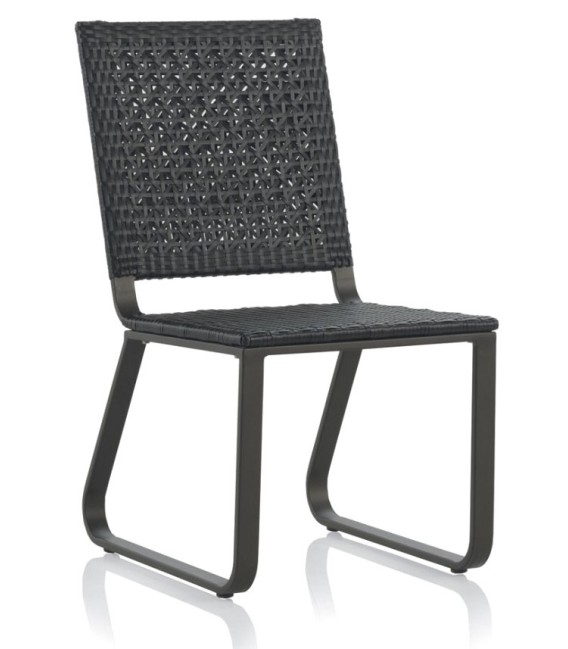 SILLA ROLAND ACERO Y FIBRA SINTÉTICA 