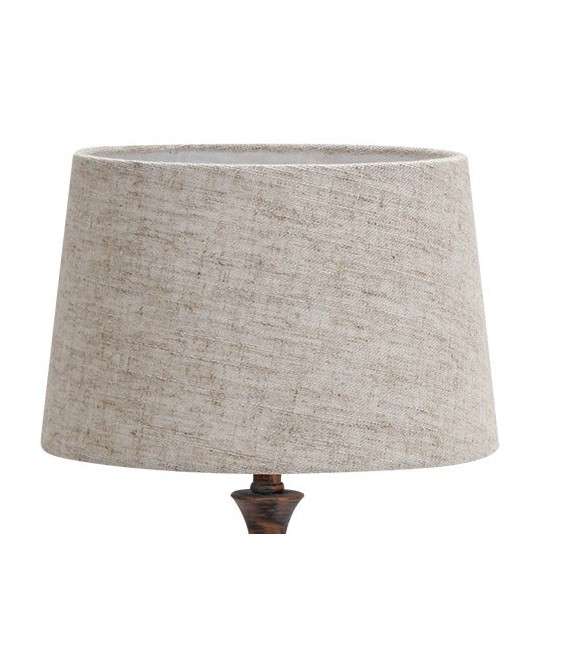 LÁMPARA FUSTE SOBREMESA 