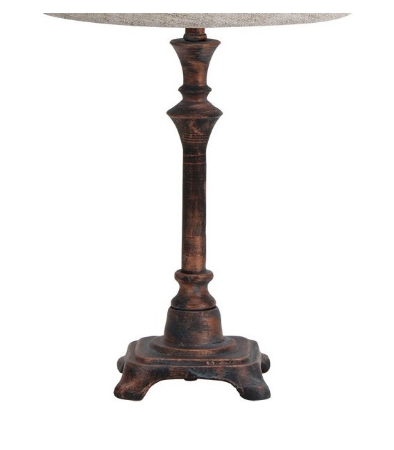 LÁMPARA FUSTE SOBREMESA 