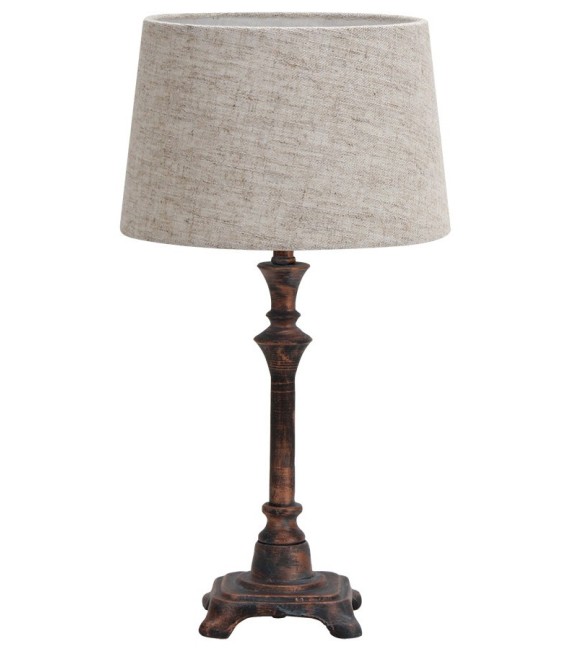 LÁMPARA FUSTE SOBREMESA 