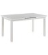 MESA DE COMEDOR EXTENSIBLE 140 X 90 X 75 REBEL BLANCA EXTERIOR