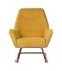 SILLÓN DE LACTANCIA MECEDORA PAPI AMARILLA 