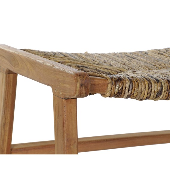 BANCO PIE DE CAMA MAREN MADERA Y RATÁN 