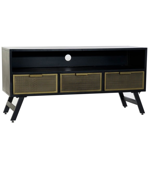 MUEBLE TV  DALE  METAL Y RATTAN 