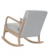 SILLÓN DE LACTANCIA MECEDORA ALPINO GRIS 