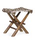BANQUETA PLEGABLE LEOPARDO 