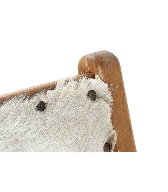 SILLÓN TEXAS MADERA Y PIEL