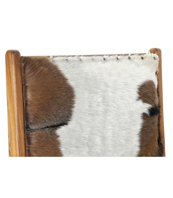 SILLÓN TEXAS MADERA Y PIEL