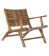 SILLÓN MAREN MADERA Y RATÁN 