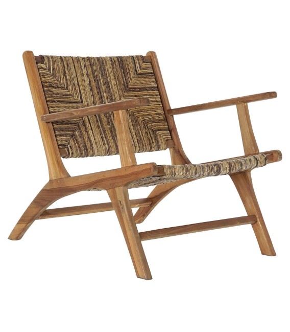 SILLÓN MAREN MADERA Y RATÁN 
