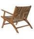 SILLÓN MAREN MADERA Y RATÁN 