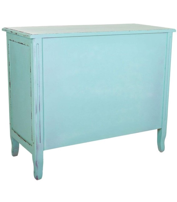 CÓMODA VERSALLES AZUL MADERA 