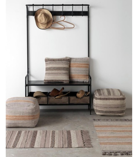 PUF SENECA COBRIZO ALGODÓN 