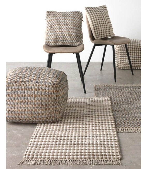 PUF DEDRO ALGODÓN Y YUTE