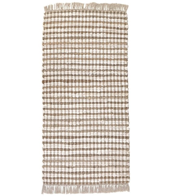 ALFOMBRA DEDRO ALGODÓN Y YUTE