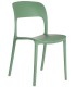 SILLLA MILA POLIPROPILENO VERDE