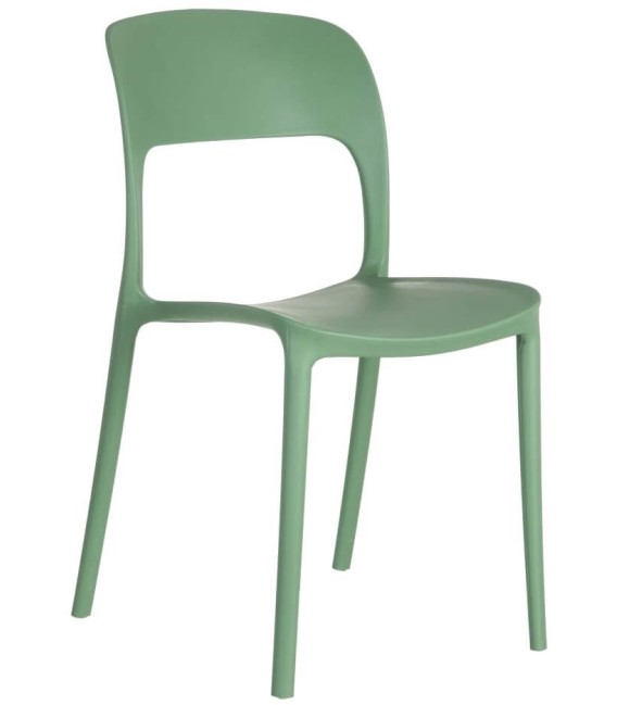 SILLLA MILA POLIPROPILENO VERDE