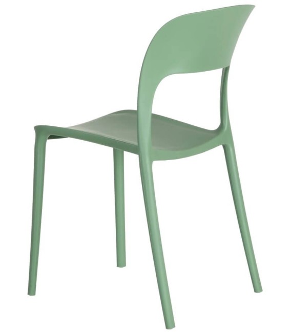 SILLLA MILA POLIPROPILENO VERDE