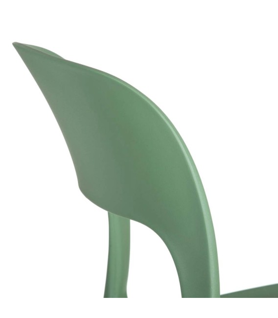 SILLLA MILA POLIPROPILENO VERDE